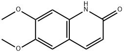 6,7-二甲氧基-1,2-二氢喹啉-2-酮 结构式