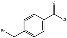 4-溴甲基苯甲酰氯 结构式