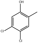 4,5-Dichloro-2-methylphenol 结构式