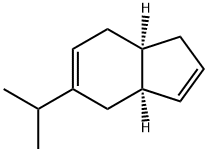 1H-Indene,3a,4,7,7a-tetrahydro-5-(1-methylethyl)-,cis-(9CI) 结构式