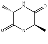 2,5-Piperazinedione,1,3,6-trimethyl-,trans-(9CI) 结构式