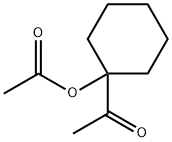 1-acetylcyclohexyl acetate 结构式