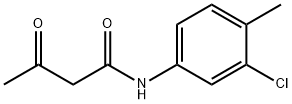 N-(3-CHLORO-4-METHYL-PHENYL)-3-OXO-BUTYRAMIDE 结构式