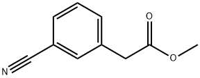 3-氰基苯乙酸甲酯 结构式