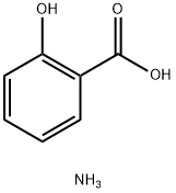 2-羟基苯甲酸单铵盐 结构式