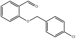 2-(4-氯苄基)氧基苯甲醛 结构式