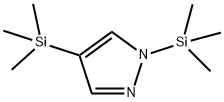 1,4-Bis(trimethylsilyl)-1H-pyrazole 结构式