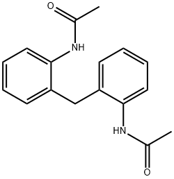 N,N'-[Methylenedi(2,1-phenylene)]bisacetamide 结构式