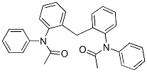 N,N'-[Methylenedi(2,1-phenylene)]bis(N-phenylacetamide) 结构式