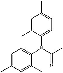 N,N-Bis(2,4-dimethylphenyl)acetamide 结构式