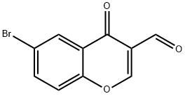 6-溴-3-甲酸色酮 结构式