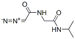 N-DIAZOACETYLGLYCINEISOPROPYLAMIDE 结构式