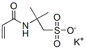 potassium 2-methyl-2-[(1-oxoallyl)amino]propanesulphonate 结构式