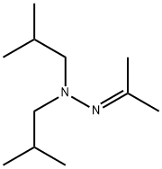 Acetone diisobutyl hydrazone 结构式