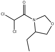 Oxazolidine, 3-(dichloroacetyl)-4-ethyl- (9CI) 结构式