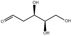 2-脱氧-D-苏式戊糖 结构式