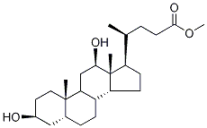 Methyl 7-Deoxycholate-d5 结构式