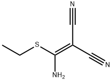 Propanedinitrile,  [amino(ethylthio)methylene]-  (9CI) 结构式