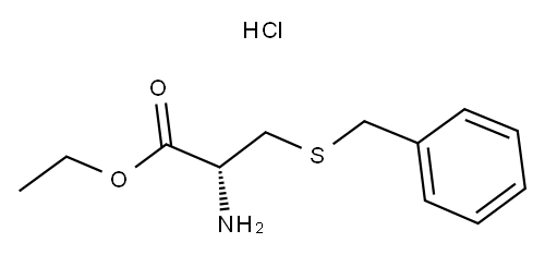 S-苄基-L-半胱氨酸乙酯盐酸盐 结构式