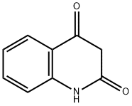 喹啉-2,4（1H，3H）-二酮 结构式