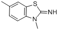 3,6-二甲基-2(3H)-苯并噻唑胺 结构式