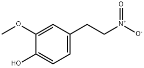 2-甲氧基-4-(2-硝基乙基)苯酚 结构式