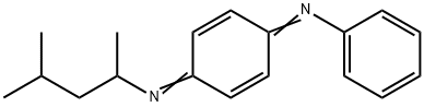 N-(1,3-二甲丁基)-N'-苯基对醌二亚胺 结构式