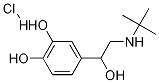 dl-N-tert-Butylnorepinephrine Hydrochloride 结构式