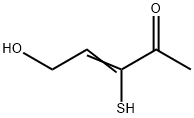 3-Penten-2-one, 5-hydroxy-3-mercapto- (9CI) 结构式