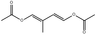 (1E,3E)-2-methylbuta-1,3-diene-1,4-diyl diacetate 结构式