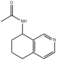 Acetamide,  N-(5,6,7,8-tetrahydro-8-isoquinolinyl)- 结构式