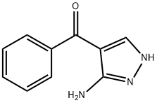 (5-AMINO-1H-PYRAZOL-4-YL)(PHENYL)METHANONE 结构式