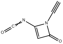 2(1H)-Azetone, 1-ethynyl-4-isocyanato- (9CI) 结构式