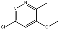 6-CHLORO-4-METHOXY-3-METHYLPYRIDAZINE 结构式