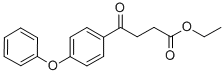 ETHYL 4-OXO-4-(4-PHENOXYPHENYL)BUTYRATE 结构式