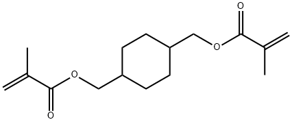 1,4-CYCLOHEXANEDIMETHYL 1,4-DIMETHACRYLATE 结构式