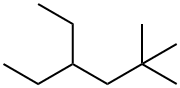 4-Ethyl-2,2-dimethylhexane. 结构式