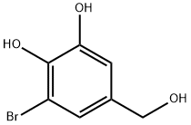 3-BROMO-4,5-DIHYDROXYBENZYL ALCOHOL 结构式