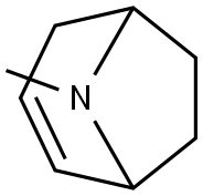 8-甲基-8-氮杂双环[3.2.1]辛-3-烯 结构式