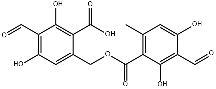 松蘿酸 结构式