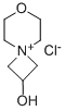 N-(b-Hydroxytrimethylen)morpholinium chloride 结构式