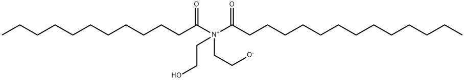 (2-hydroxyethyl)lauroylmyristoyl(2-oxidoethyl)ammonium 结构式