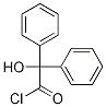 2-hydroxy-2,2-diphenylacetyl chloride 结构式