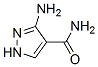 3-AMINO-1(H)-PYRAZOLE-4-CARBOXAMIDE 结构式