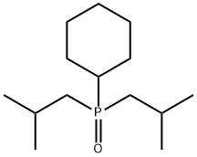 Cyclohexyldiisobutylphosphine oxide 结构式