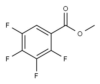 2,3,4,5-四氟苯甲酸甲酯 结构式