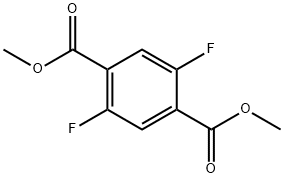 2,5-二氟对苯二甲酸二甲酯	 结构式