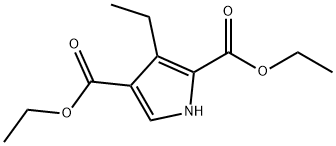 Diethyl 3-ethyl-1H-pyrrole-2,4-dicarboxylate 结构式