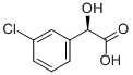 (2R)-HYDROXY(3-CHLOROPHENYL)ACETICACID 结构式