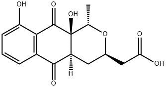 七尾霉素 B 结构式